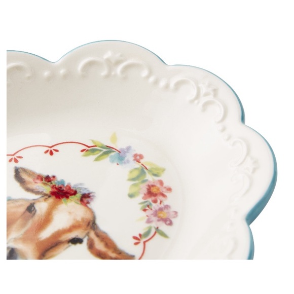 New Pioneer Woman Cow Decal Ceramic Spoon Rest - Picture 5 of 5